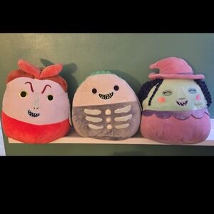 Squishmallows NBC Shock, Lock And Barrel